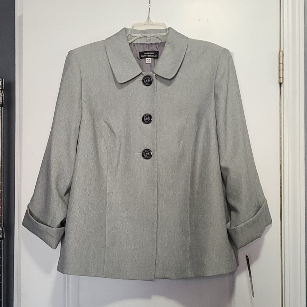 2 Piece Pant Suit (Size 14W)